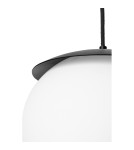Pendant lamps spheres - UMMO KUUL E black ceiling pendant lamp KLE122P0 - product 4
