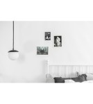 Pendant lamps spheres - UMMO KUUL F black ceiling pendant lamp KLF122P0. - product 3