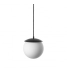 Pendant lamps spheres - UMMO KUUL G black ceiling pendant lamp KLG122P0. - product 1