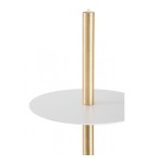 Pendant lamps spheres - UMMO PLAAT A BRASS white ceiling pendant lamp with brass PLA131P0. - product 4