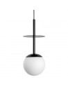 UMMO PLAAT A black ceiling pendant lamp PLA122P0.