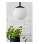 Pendant lamps spheres - UMMO PLAAT A black ceiling pendant lamp PLA122P0. - product 3