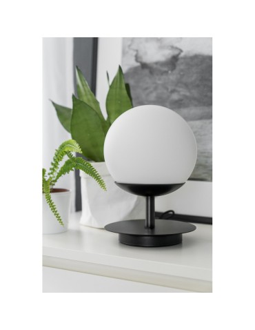 UMMO PLAAT ST czarna lampa stołowa PLS122P1 - produkt 2