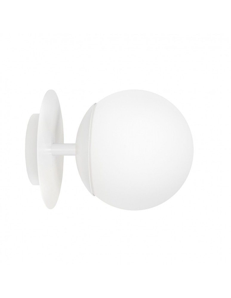 Scandinavian style wall lamps - UMMO PLAAT C white wall lamp / wall sconce PLC11000 - product kolory-swiatla.pl 1