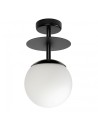 UMMO PLAAT B black ceiling lamp / plafond PLB12003