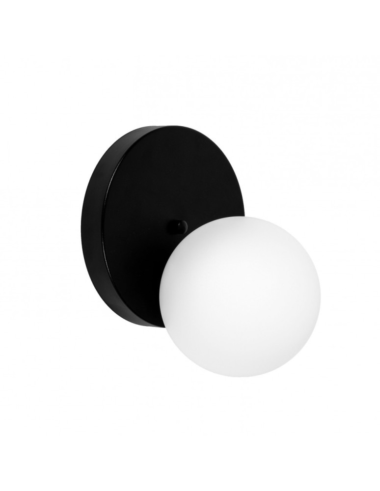 Scandinavian style wall lamps - UMMO REFA A black wall lamp / wall sconce RFA12000 - product kolory-swiatla.pl 1
