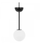 Pendant lamps spheres - UMMO GLADIO black ceiling pendant lamp GLA122P0 - product 1
