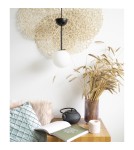 Pendant lamps spheres - UMMO GLADIO black ceiling pendant lamp GLA122P0 - product 4