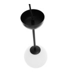 Pendant lamps spheres - UMMO GLADIO black ceiling pendant lamp GLA122P0 - product 5