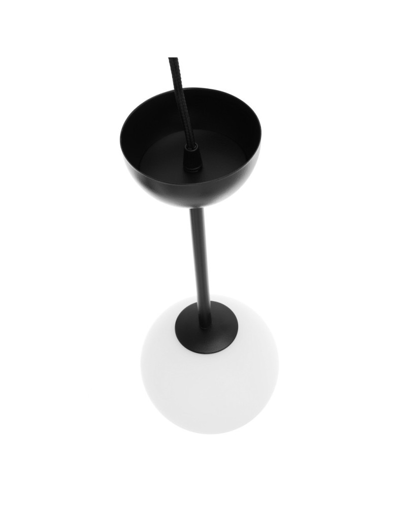 Pendant lamps spheres - UMMO GLADIO black ceiling pendant lamp GLA122P0 - product kolory-swiatla.pl 5