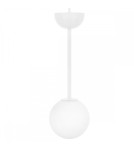 Pendant lamps spheres - UMMO GLADIO white ceiling pendant lamp GLA111P0 - product 1