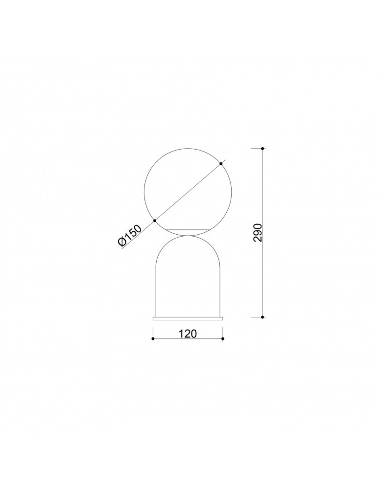 Nightlights - UMMO LUOTI ST black table lamp LUS122P1 - product kolory-swiatla.pl 8