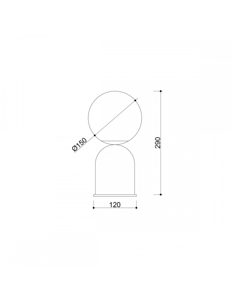 Nightlights - UMMO LUOTI ST white table lamp LUS111P1 - product kolory-swiatla.pl 8
