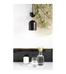 Pendant lamps - UMMO SUPURU black ceiling pendant lamp with brass tube SUA132P0 - product 3