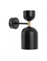 UMMO SUPURU black wall lamp / wall sconce with brass tube SUK13020