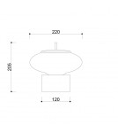 Wall lamps - UMMO TORNI B black wall lamp / wall sconce TOB12000 - product 5