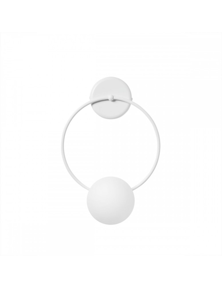 Wall lamps - UMMO FUPPU B white wall lamp / wall sconce FPB11000 - product kolory-swiatla.pl 1