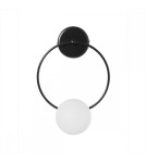 Wall lamps - UMMO FUPPU B black wall lamp / wall sconce FPB12000 - product 1