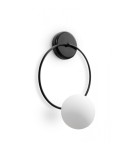 Wall lamps - UMMO FUPPU B black wall lamp / wall sconce FPB12000 - product 2