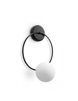 UMMO FUPPU B black wall lamp / wall sconce FPB12000 - product 2