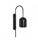 Cantilever wall lamps - UMMO TAKU black wall lamp / wall sconce TAA12000 - product 1