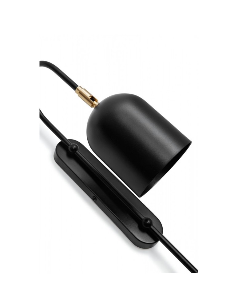Cantilever wall lamps - UMMO TAKU black wall lamp / wall sconce TAA12000 - product kolory-swiatla.pl 3