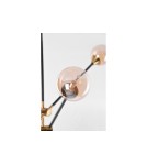 Pendant lamps - AZzardo SOLEN 6 6xG9 Black/Gold Pendant AZ4700 - product 2