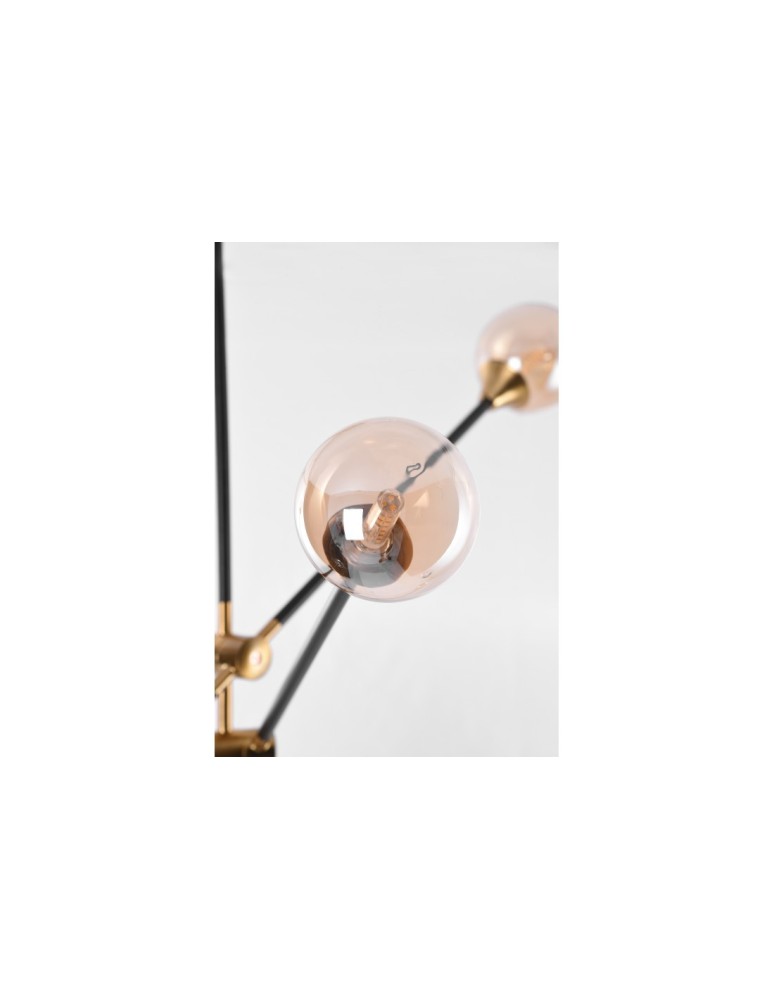Pendant lamps - AZzardo SOLEN 6 6xG9 Black/Gold Pendant AZ4700 - product kolory-swiatla.pl 2
