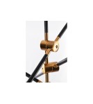 Pendant lamps - AZzardo SOLEN 6 6xG9 Black/Gold Pendant AZ4700 - product 4