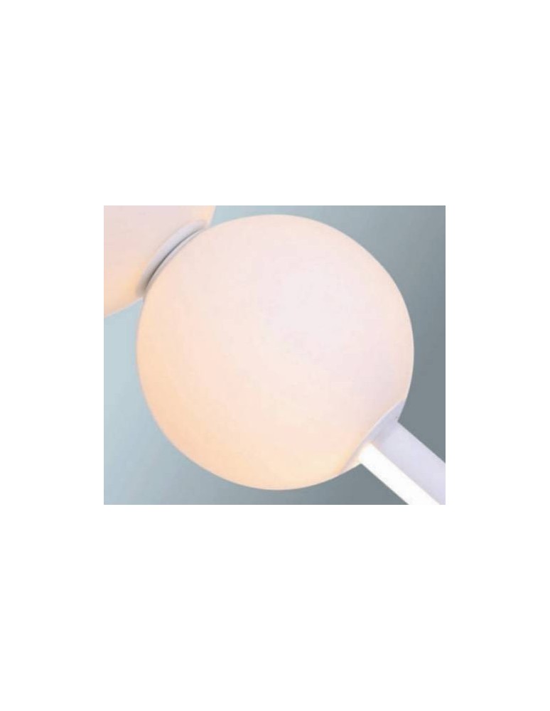 LED pendant lamps - AZzardo SANDRA 3 LED 48W 4800lm 3000K Dimmable White Pendant AZ4426 - product kolory-swiatla.pl 3