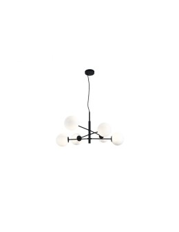 AZzardo OVIEDO 6 6xG9 Black Pendant AZ4420