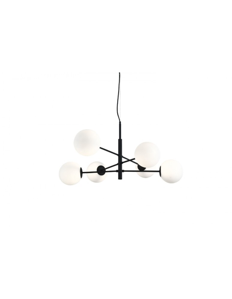 Pendant lamps - AZzardo OVIEDO 6 6xG9 Black Pendant AZ4420 - product kolory-swiatla.pl 2