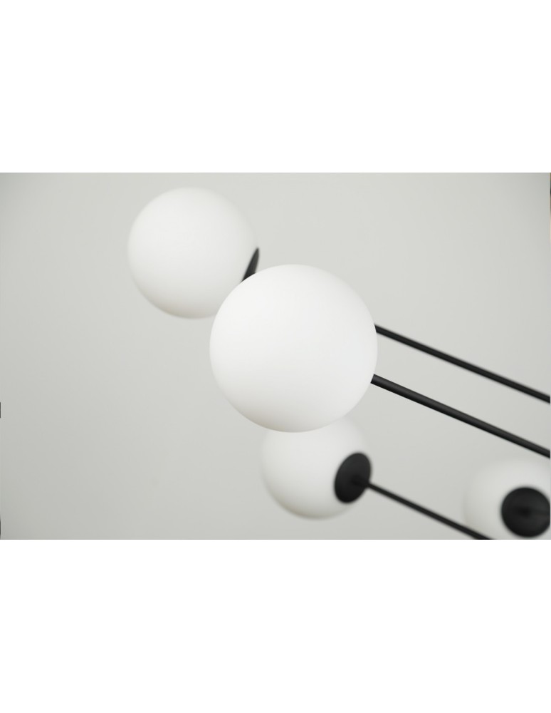 Pendant lamps - AZzardo OVIEDO 6 6xG9 Black Pendant AZ4420 - product kolory-swiatla.pl 5