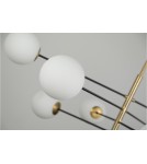 Pendant lamps - AZzardo OVIEDO 6 6xG9 Gold Pendant AZ4420 - product 7