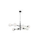 Pendant lamps - AZzardo OVIEDO 8 8xG9 Black Pendant AZ4422 - product 1
