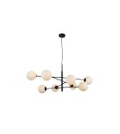 Pendant lamps - AZzardo OVIEDO 8 8xG9 Black Pendant AZ4422 - product 2