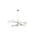 Pendant lamps - AZzardo OVIEDO 8 8xG9 Gold/Black Pendant AZ4423 - product 1