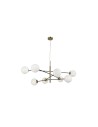 AZzardo OVIEDO 8 8xG9 Gold/Black Pendant AZ4423
