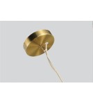 Pendant lamps - AZzardo OVIEDO 8 8xG9 Gold/Black Pendant AZ4423 - product 4