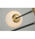 Pendant lamps - AZzardo OVIEDO 8 8xG9 Gold/Black Pendant AZ4423 - product 6