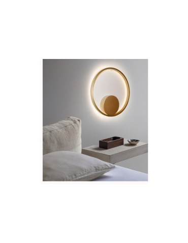 AZzardo HALO 40 LED 28W 2200lm 3000K Gold Wall Mount AZ4706. - product 2