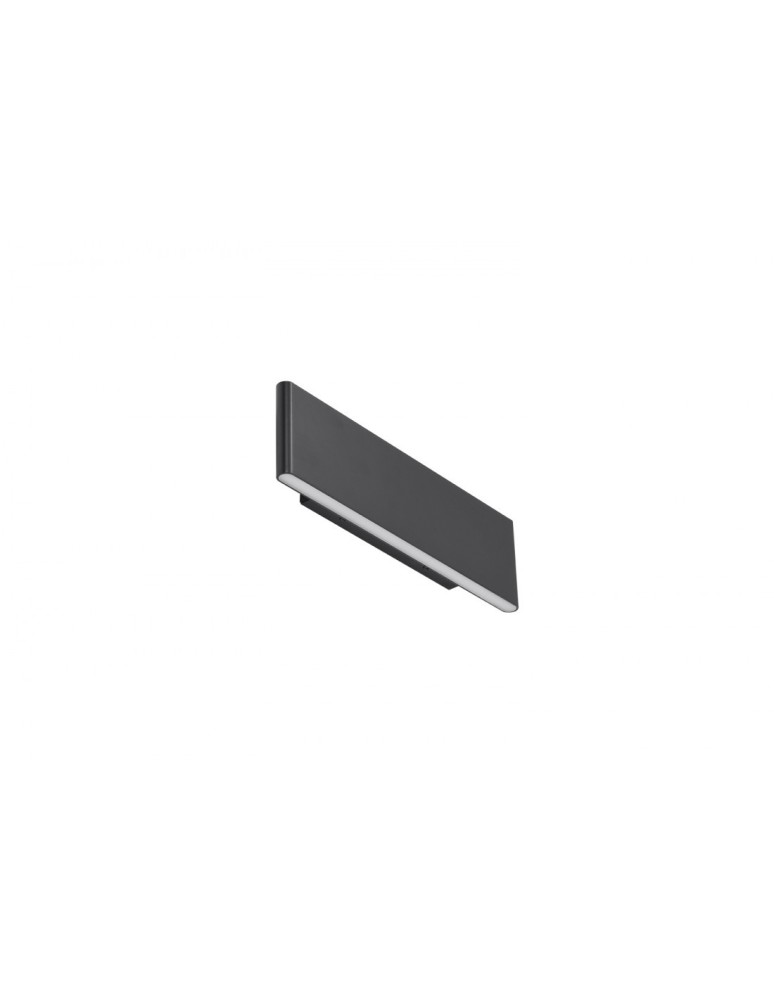 Wall lamps - Azzardo NORMAN M LED 13W 800lm 3000K Black Wall Mount AZ4178 - product kolory-swiatla.pl 1