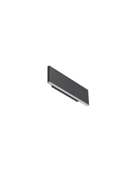 Azzardo NORMAN M LED 13W 800lm 3000K Black Wall Mount AZ4178