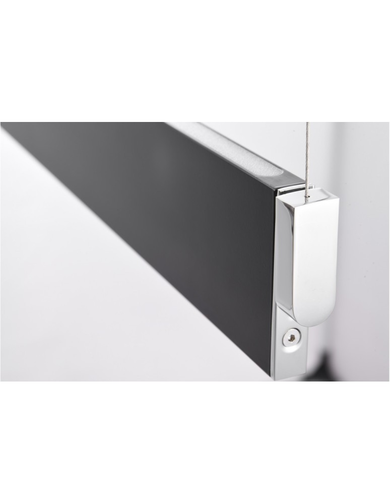 LED pendant lamps - Azzardo NORMAN XL LED 29W 1700lm 3000K Black Pendant AZ4180. - product kolory-swiatla.pl 2