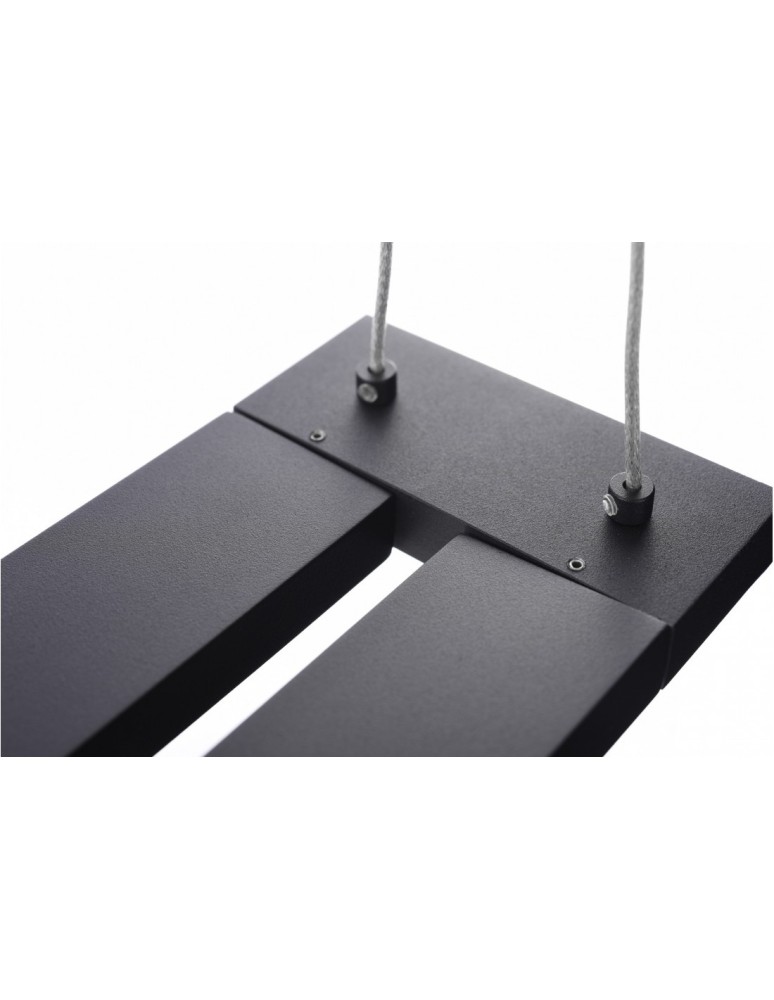 LED pendant lamps - Azzardo FLASH 130 LED 54W 4400lm 3000K Black Pendant AZ4416 - product kolory-swiatla.pl 3