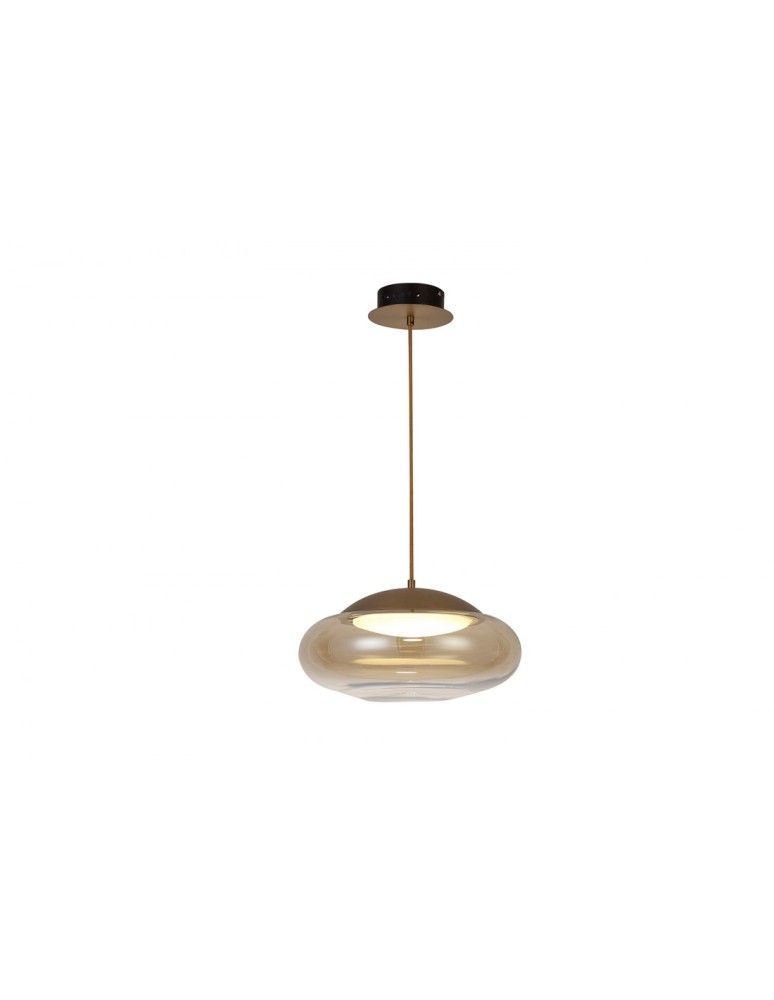 LED pendant lamps - Azzardo HELENA C LED 23W 1200lm 3000K Brass Pendant AZ4668 - product kolory-swiatla.pl 2