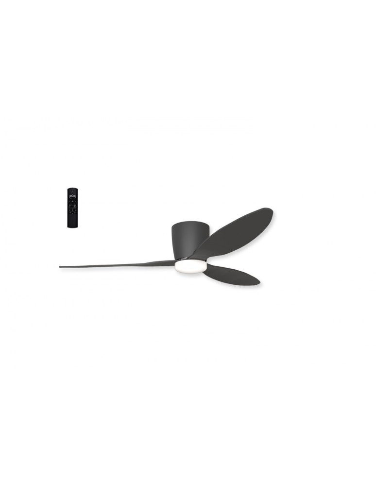 Fans with lighting - Azzardo VENETI LED 18W 1400lm 3000K-5500K Black Ceiling/Window Controlled AZ4448. - product kolory-swiatla.pl 2