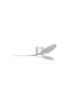 Azzardo VENETI LED 18W 1400lm 3000K-5500K White/Oak Whitened Ceiling/Window Controlled AZ4447