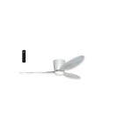 Fans with lighting - Azzardo VENETI LED 18W 1400lm 3000K-5500K White/Oak Whitened Ceiling/Window Controlled AZ4447 - product 2