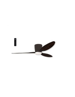 Azzardo VENETI LED 18W 1400lm 3000K-5500K Black/Italian Walnut Ceiling/Window Controlled AZ4449 - product 2